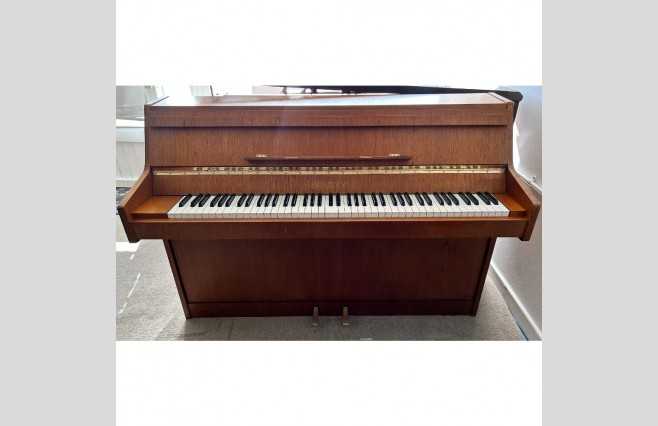 Bentley Satin Teak 108 Upright Piano, Used - All Inclusive Premium Package (SN:132310) - Image 1